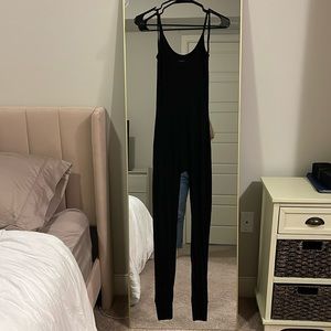 Enza Costa Rib Strappy Jumpsuit